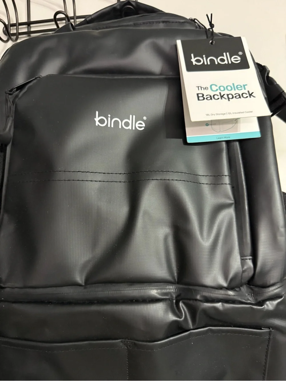 BNWT Bindle The Cooler Backpack Black
